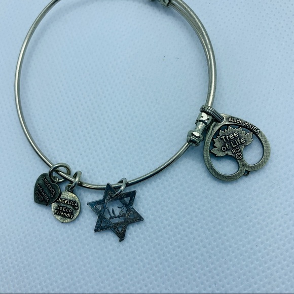 Angelica Tree of Life + Star of David Bracelet OS - Picture 5 of 5